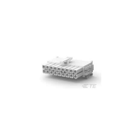 Te Connectivity Power Connector, 18 Contact(S), Female, Crimp Terminal, Plug 794208-1
